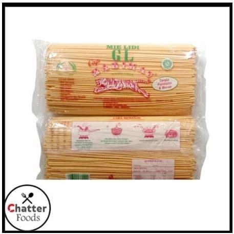 Bahan Dasar / Bahan Mentah / Mie Kering / Mie Gandum / MIE LIDI KUNING
