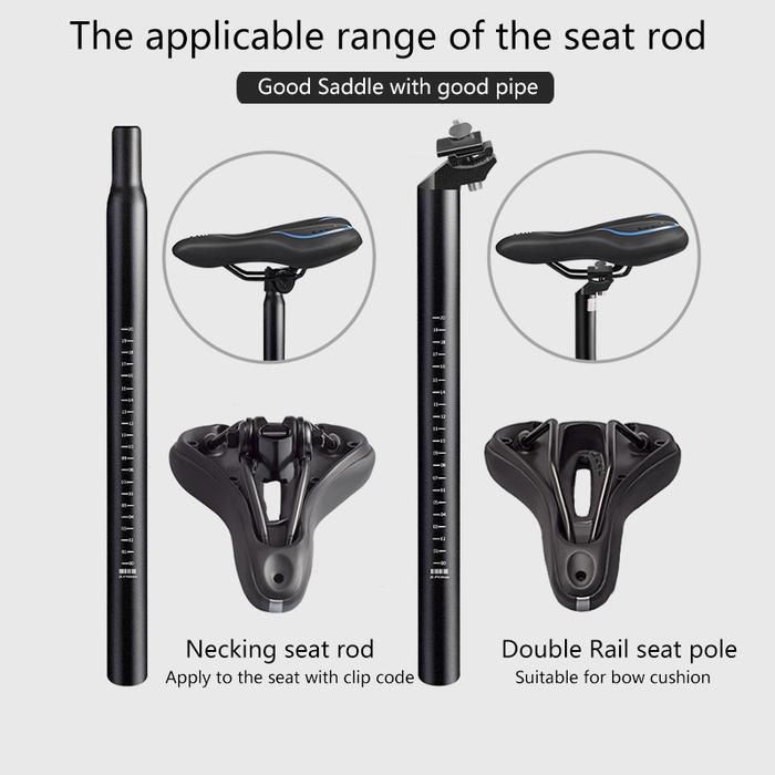 Tiang Sadel Sepeda / Tiang Sadel / Paduan Aluminium / Tabung Sadel Sepeda / Aksesoris Mtb / Double