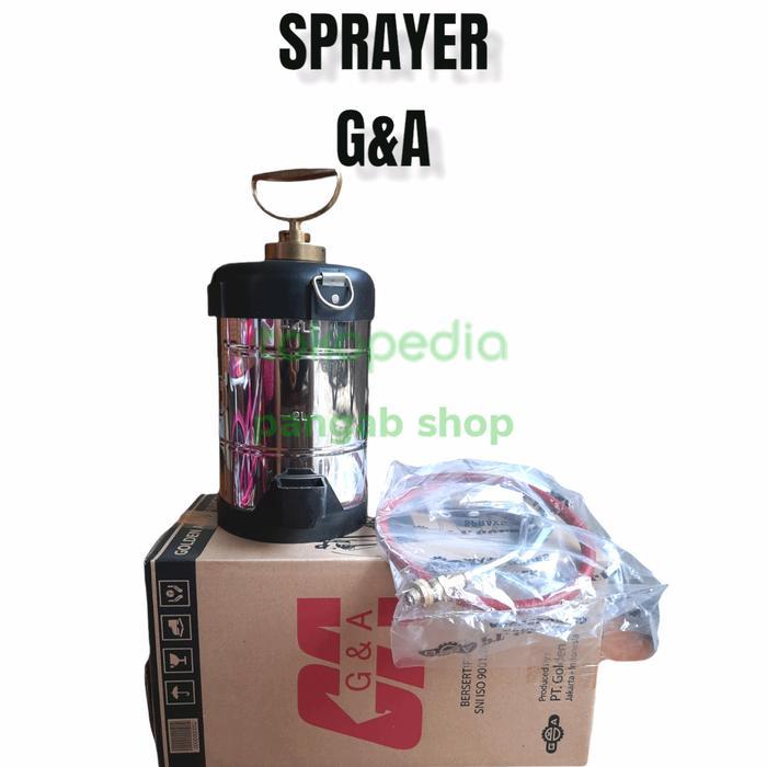 TERBARU Sprayer G&A Stainless Steel Alat Semprot Hama Pest Control