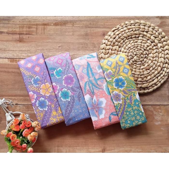Kain batik katun hokokai kain batik printing premium Elegan batik