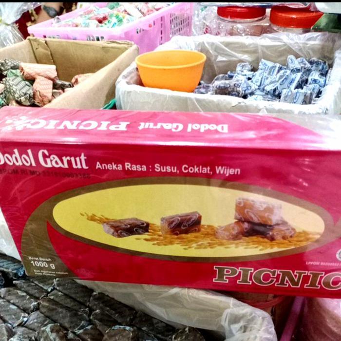 Premium Dodol Garut Picnic 1 Kg Murah Original