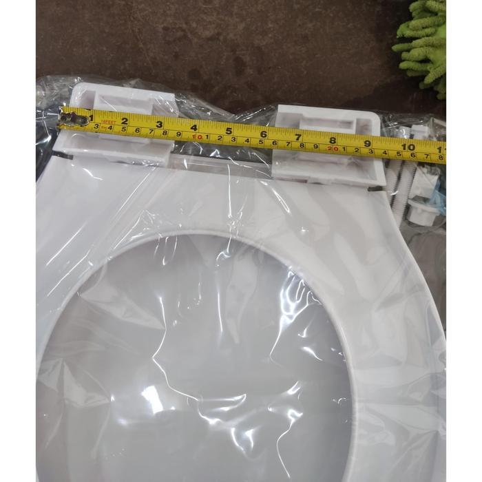 Ready Tutup Closet Duduk Kloset Wc Cover Toilet Seat Double Flap Showy Free Bubble Wrap