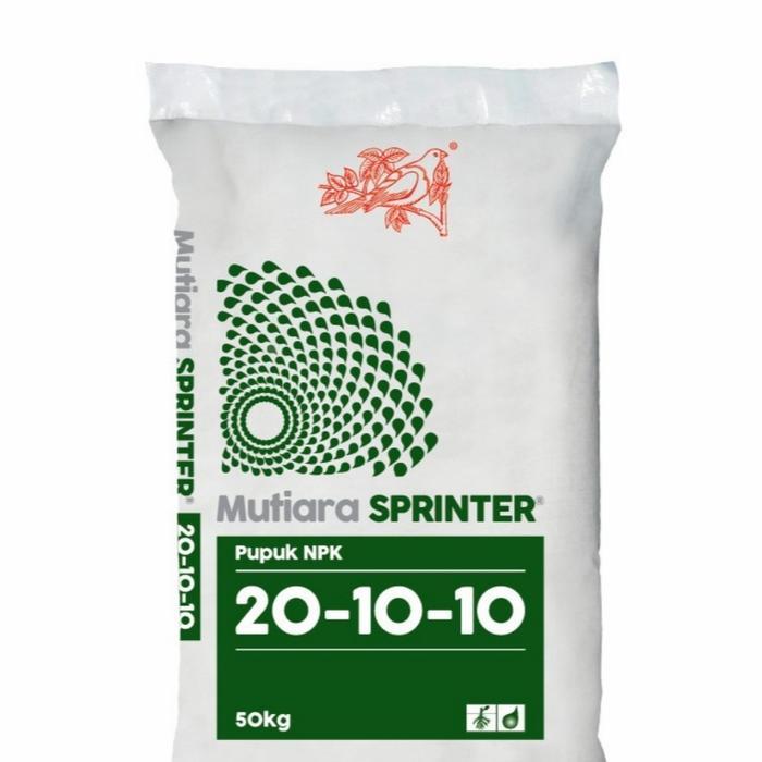 Pupuk Npk Sprinter 50Kg 20-10-10 Original Kemasan Pabrik