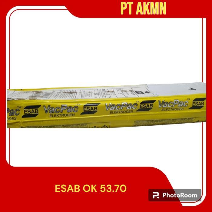 KAWAT LAS ESAB OK 53.70 kemasan VPAC AWS E7016-1 3,2MM