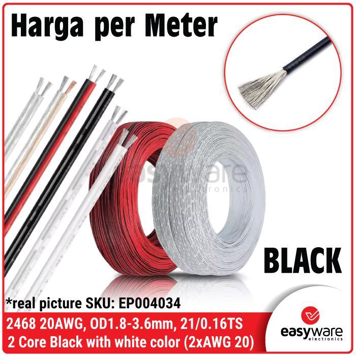 TERMURAH KABEL AWG20 KABEL 2468 KABEL AWG 20 KABEL 20 AWG TINED COOPER KABEL ISI 2 AWG20 PER METER