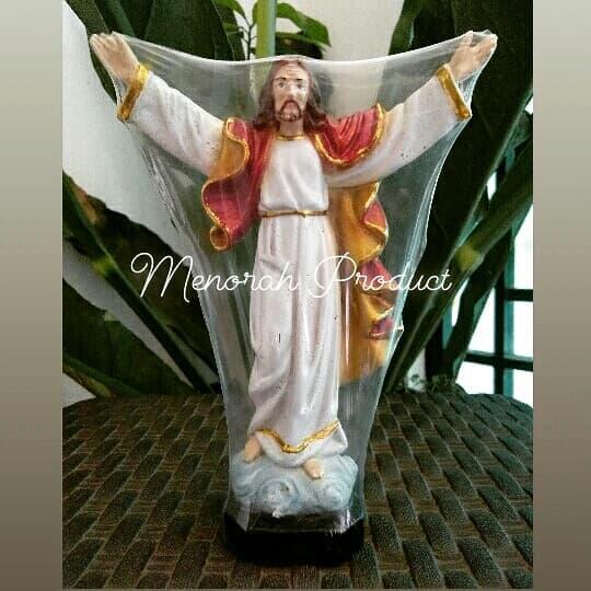 Patung Yesus El Salvator. 15Cm