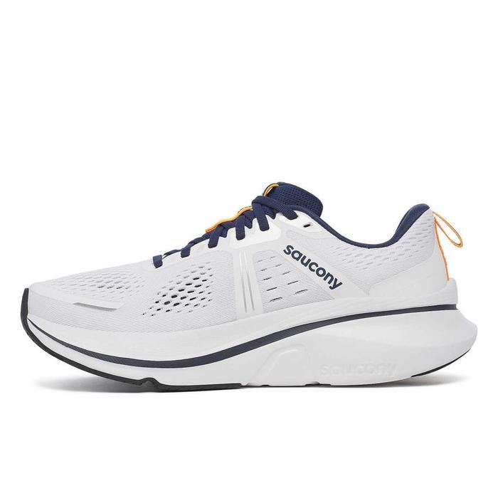 SEPATU RUNNING SAUCONY GUIDE 18 - WHITE/NAVY