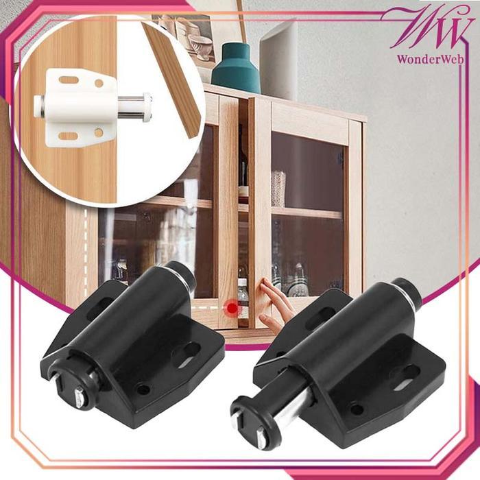 BERKUALITAS Push On Pintu Lemari Magnet Universal Magnet Penutup Pintu Lemari Magnet Lemari Pintu