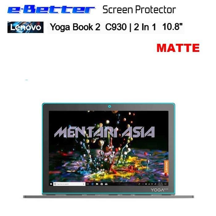 BERKUALITAS Screen Protector Lenovo YOGA BOOK 2 C930 10.8 - e-Better Premium MATTE