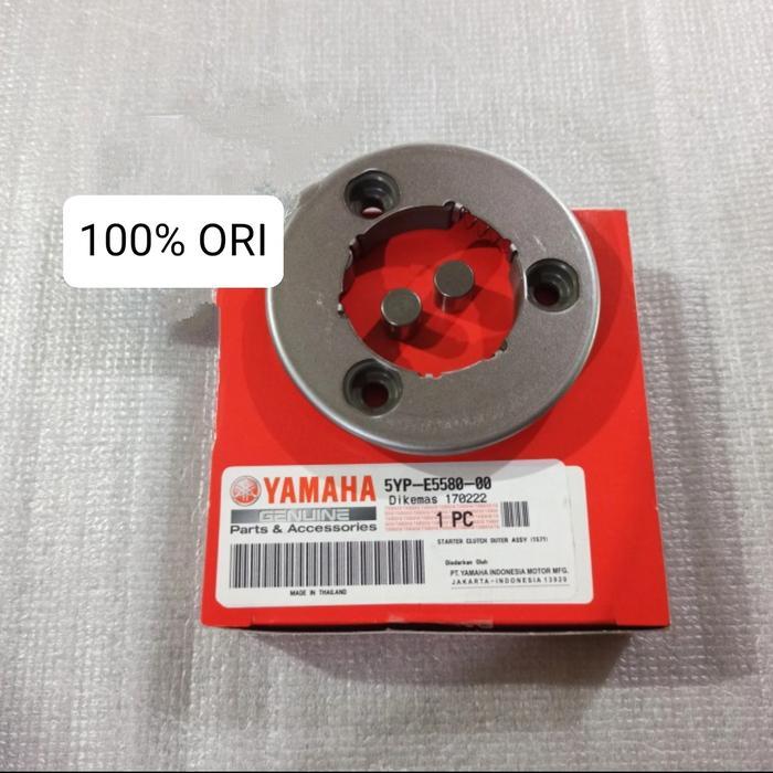 Starter Clutch One Way Vixion Nvl Jupiter Mx Ori Yamaha 5Yp E5580 00
