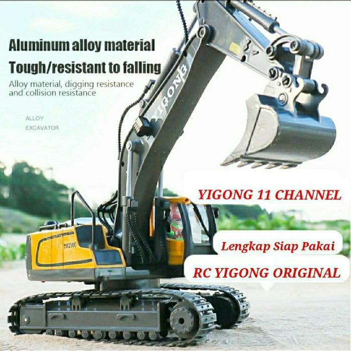 MAINAN REMOTE CONTROL RC EXCAVATOR DUMP TRUCK LOADER BULLDOZER ALAT BERAT