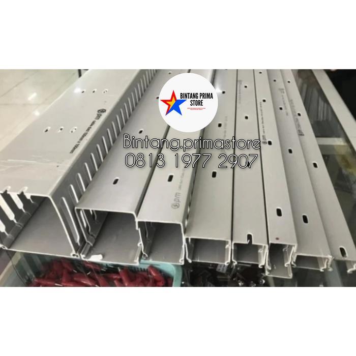 BERKUALITAS Kabel ducting / Kabel Duct Tipe lubang ukuran 100x100 mm