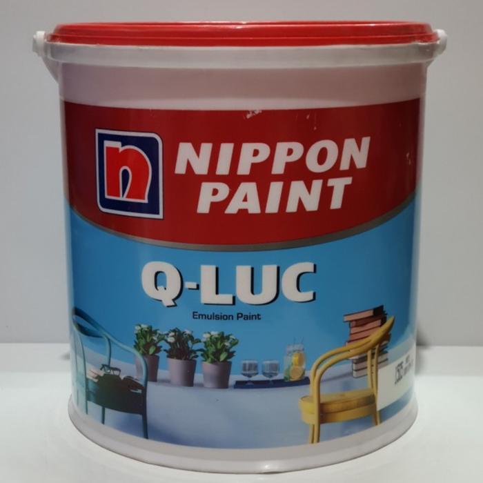 CAT TEMBOK NIPPON PAINT Q-LUC - 1505 WHITE/PUTIH (5KG)