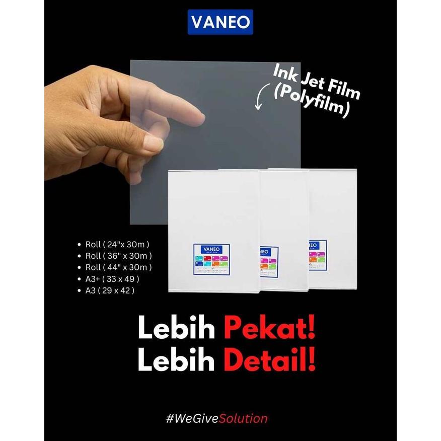 INKJET FILM / POLYFILM Ukuran A3 dan A3+