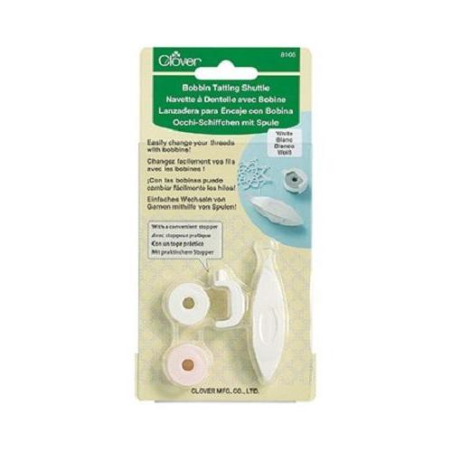 Alat Rajut/Renda/Tatting/Clover Bobbin Tatting Shuttle Original
