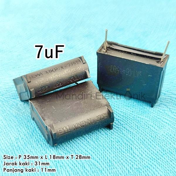 Kapasitor Mkp Mkph 0,27Uf 0,3Uf 0,33Uf 5Uf 8Uf Vertikal Berdiri Bm Kapasitor Elektromagnetik Induksi