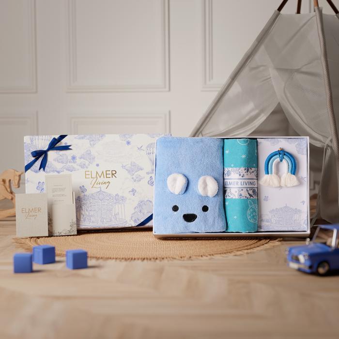 Handuk Bayi Baby Towel Handuk Karakter Elmer Living