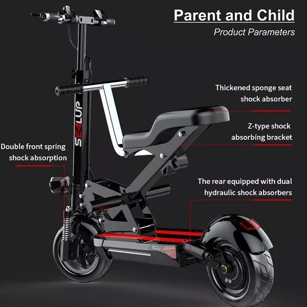 TERBARU SEALUP Q13 ELECTRIC SCOOTER / SKUTER LISTRIK / TERMURAH