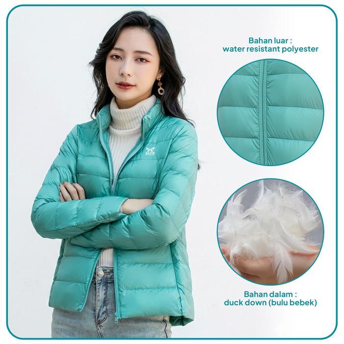 Salomon Advanture - Puffin Down Collar Jaket Bulu Angsa Wanita Ultralight Ul