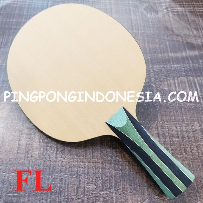 GEWO Aruna Hinoki Carbon OFF - Kayu Pingpong Blade Tenis Meja Bet Bat