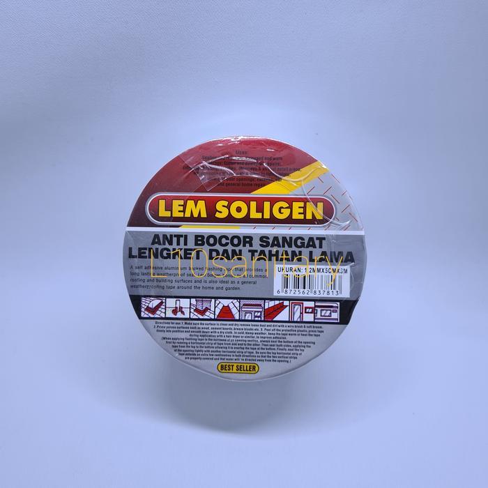 SOLIGEN lem seng / lem genteng / lem toren / lem anti bocor soligen