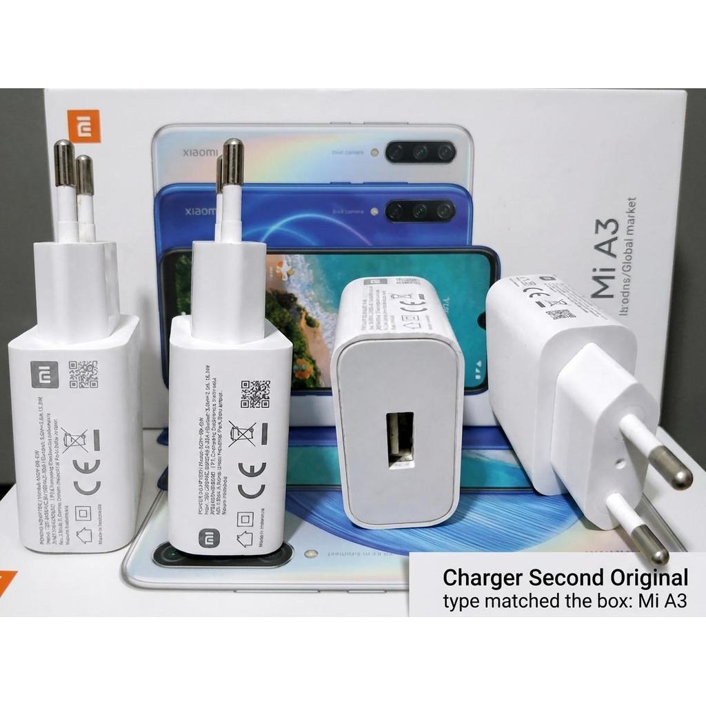 Batok Charger Xiaomi MDY-09-EW Ori Bekas 5V 2A 10W Mi A3