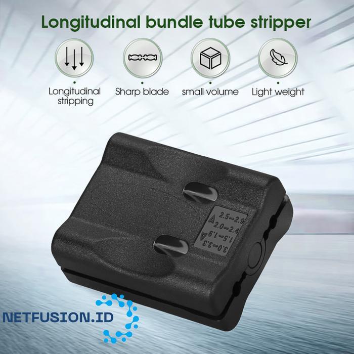 Fiber Optic Slitter Tube 1.5-3.3Mm Fiber Optic Stripper Fiber Optic Loose Tube Type Center
