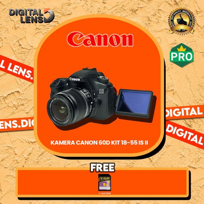 Kamera Canon 60D Kit 18-55 Is Ii Terbaru 