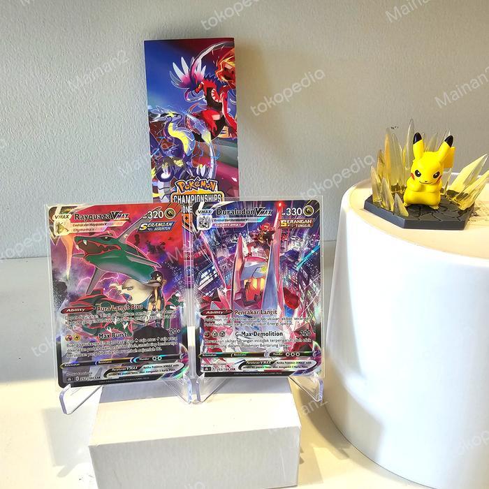 Rayquaza Duralodon Vmax CSR pokemon tcg indo