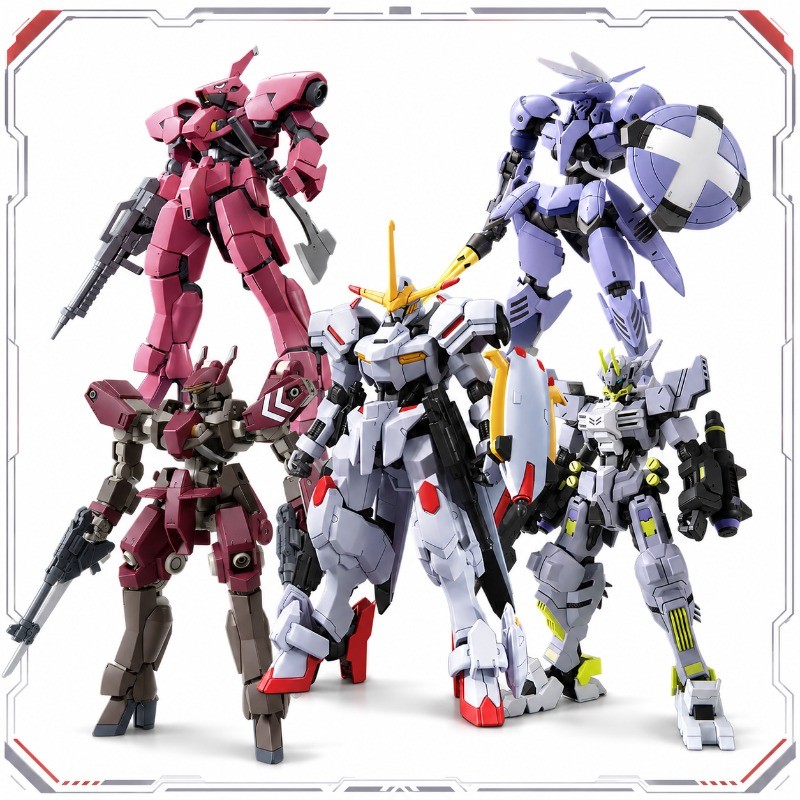 Bandai dam HG 1 144 Iron Blooded Orphans Hajiroboshi Asay Sigrun Plasti Robot Assembly el Kits Gift