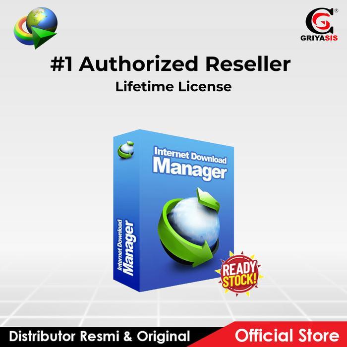 Internet Download Manager IDM Original Lifetime License Fisik Terbaru