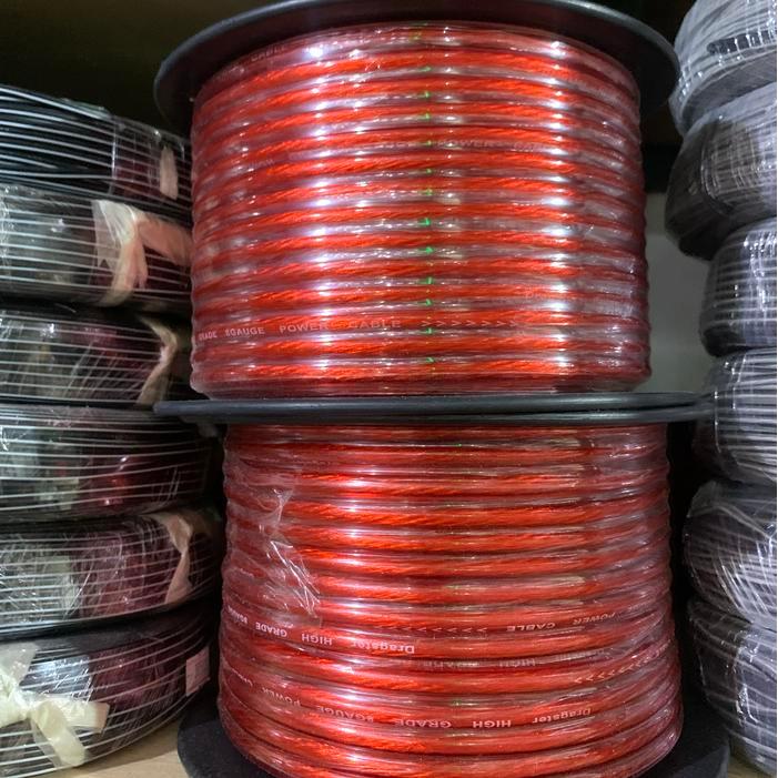 // Kabel Awg 8 Merah //