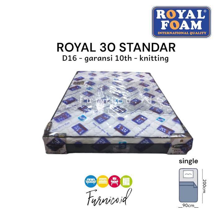 Kasur Busa ROYAL FOAM PIONEEE tampilan SPRINGBED • 90 120 160 180 200 • tinggi 30 cm • PLUSH TOP • -