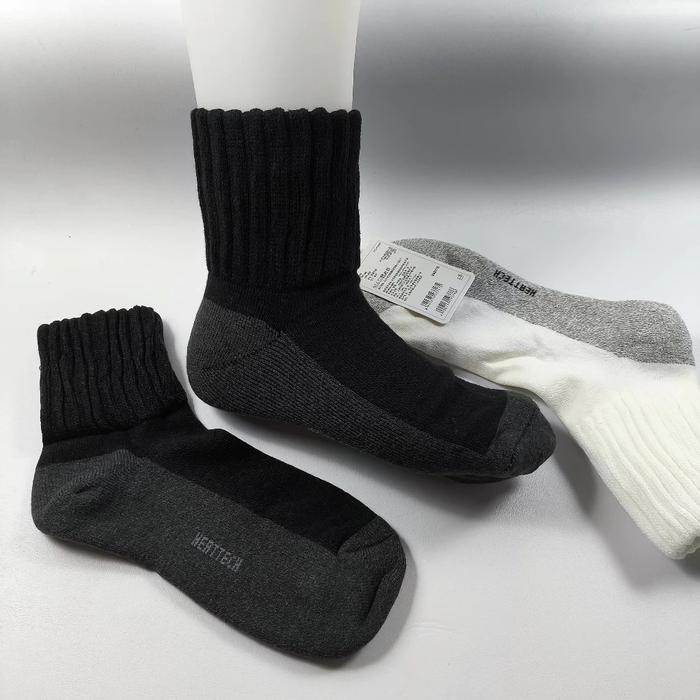 Kaos Kaki Uniqlo Heattech Socks Men Pria Tanggung