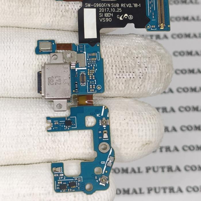 READY SAMSUNG GALAXY S9 G960 G960F SM-G960F ORIGINAL PAPAN PCB FLEXIBLE FLEXIBEL FLEKSIBEL KONEKTOR