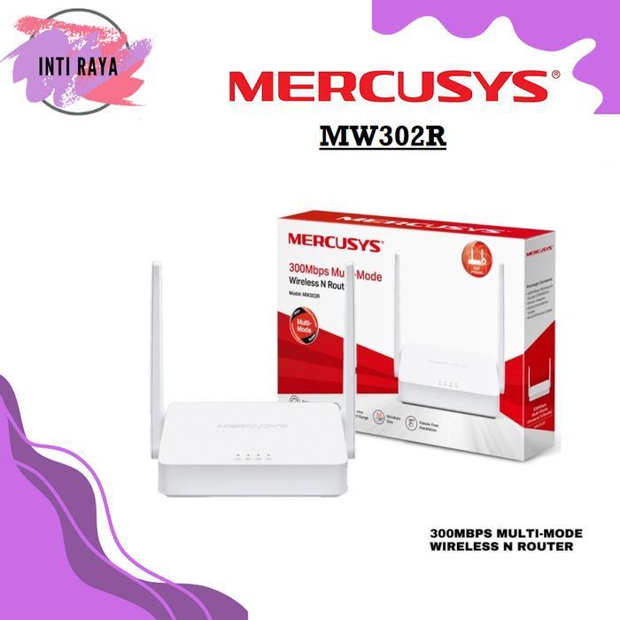 Terlaris MERCUSYS MW302R 300MBPS WIRELESS N ROUTER MW302R