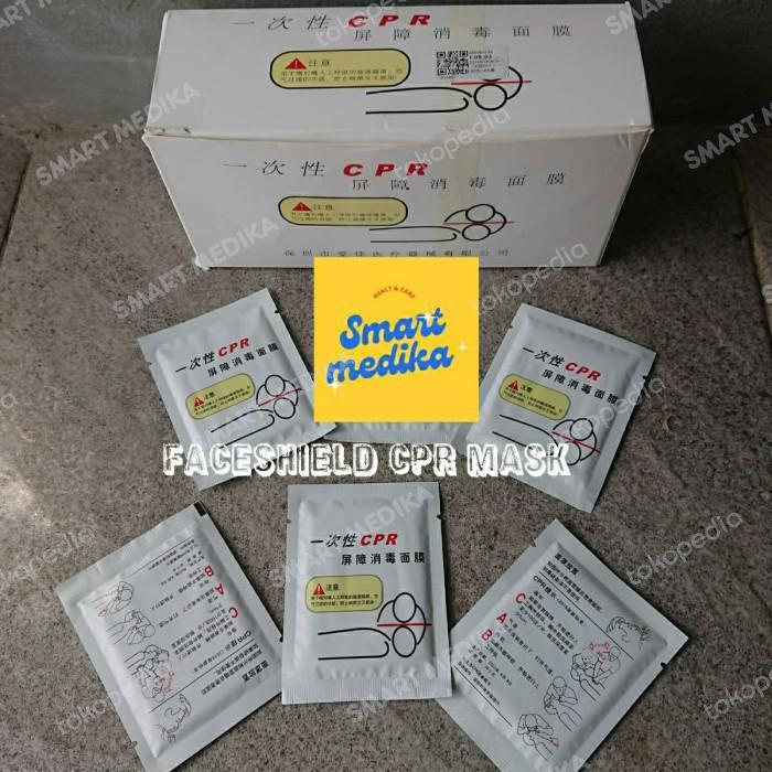 FACESHIELD CPR MASK / FACE SHIELD CPR / CPR FACE SHIELD MASK