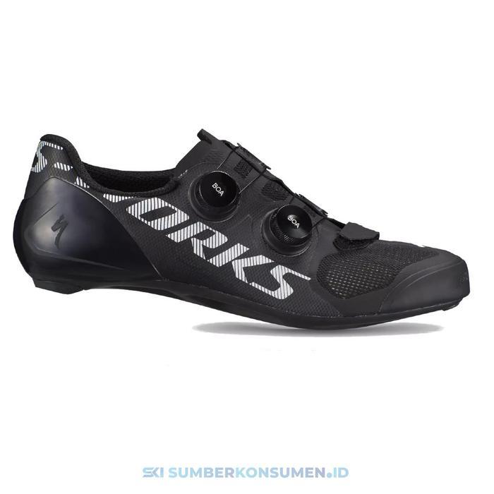 Sworks Vent Road Shoes Black / Sepatu Roadbike Specialized S-Works - 40.5