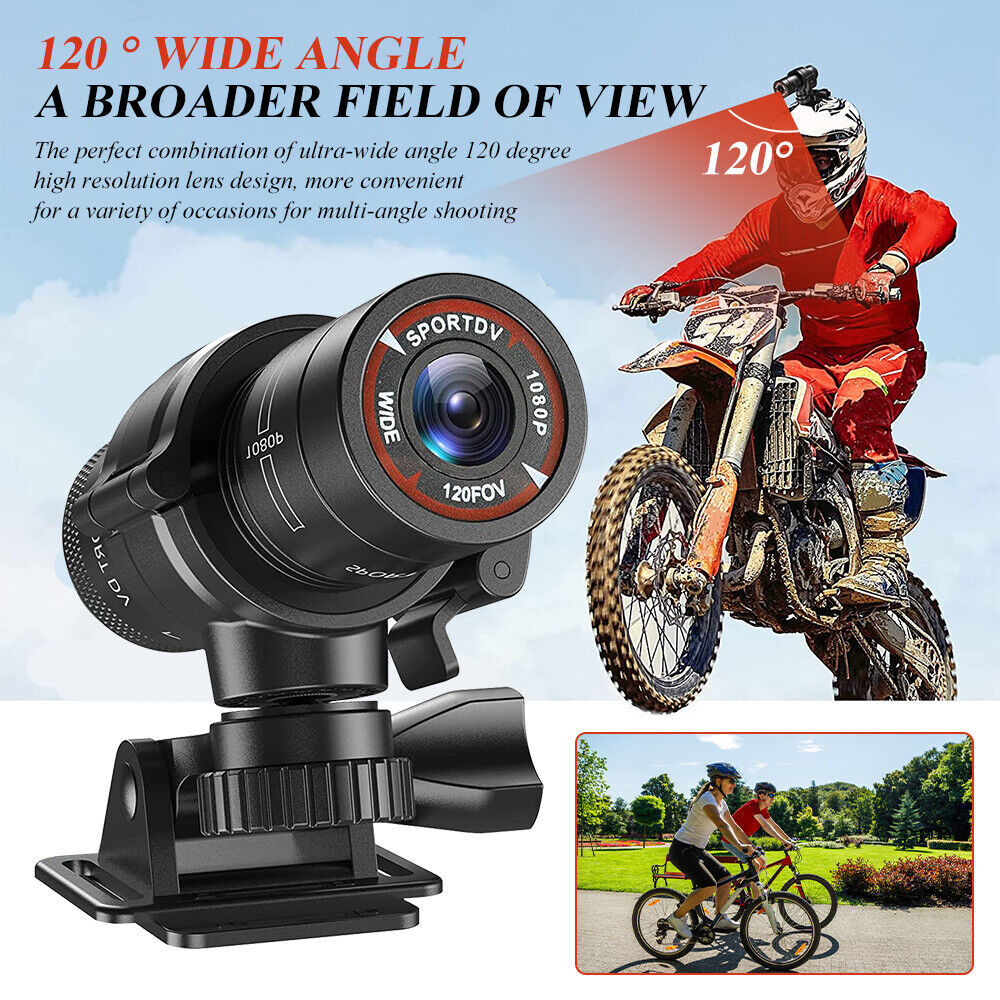 Vandlion F9 Mini HD 1080P Video Recording Sports Camera DVR Motor
