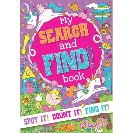 UK My Search and Find Book Pink