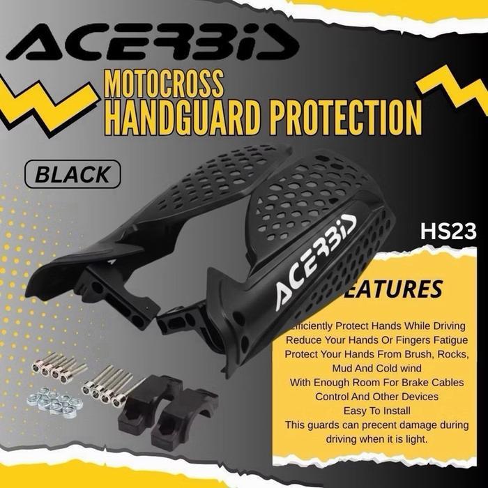 Ready NEW Handguard Acerbis CRF 150 WR 155 KLX DTracker DLL Hand Guard Acerbis Hand Gat KLX WR 155