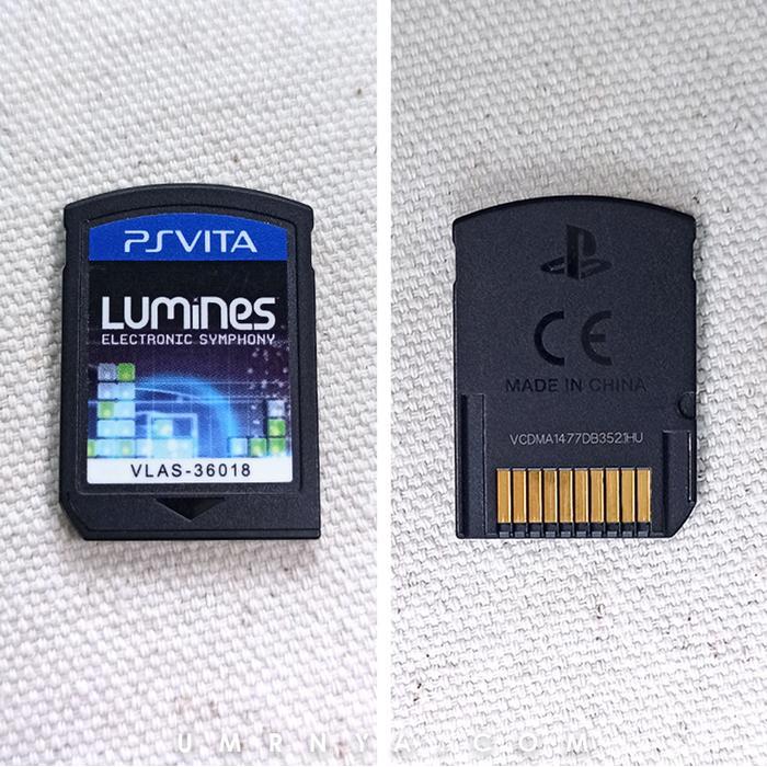 Kaset Game PSVita Lumines Electronic Symphony PS Vita Cartridge Games