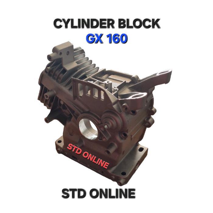 READY GX160 CYLINDER BLOCK MESIN GX 160 CRANKCASE BLOK MESIN