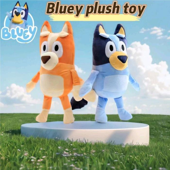 Boneka Bluey Blue Heeler 37Cm