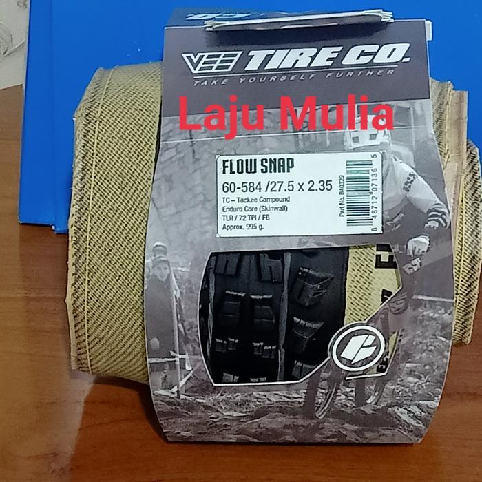 Ban Luar 27,5X235 Flow Snap Tlr Enduro Core Made In Taiwan Vee Tire Terbaru 