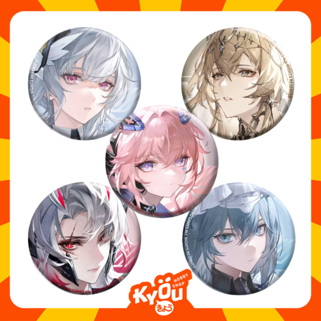 Bianca - Discord - Veronica - Liv - Teddy Theme Can Badge - Punishing Gray Raven (5,8cm)