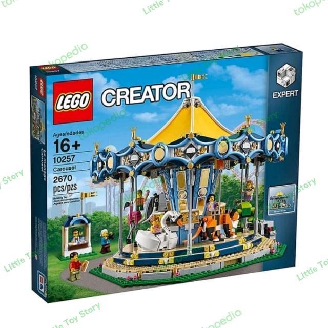 LEGO CREATOR EXPERT FAIRGROUND 10257 CAROUSEL RARE RETIRED SET