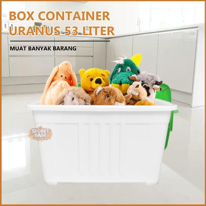 Box Container 53 Liter - Kontainer Box Plastik Jumbo / Box Besar Tempat Penyimpanan
