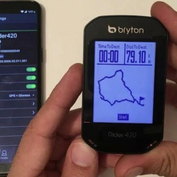 Kindemart- Bryton Rider 420 Bundling Sensor Hrm Bryton