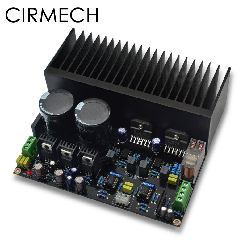 CIRMECH LM3886 Stereo high power amplifier board OP07 DC servo 5534 independent operational